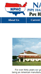 Mobile Screenshot of nationalpipehanger.com